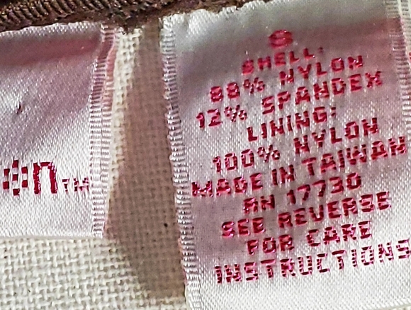 Merona Women Size Small Swimsuit Bathing Bikini Set Stripe/ Solid Pink Brown - Picture 9 of 9